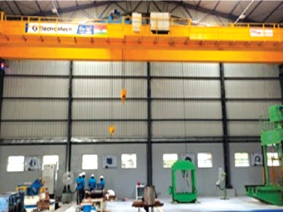 EOT Crane 40 MT Main Hoist + 15 MT Aux Hoist